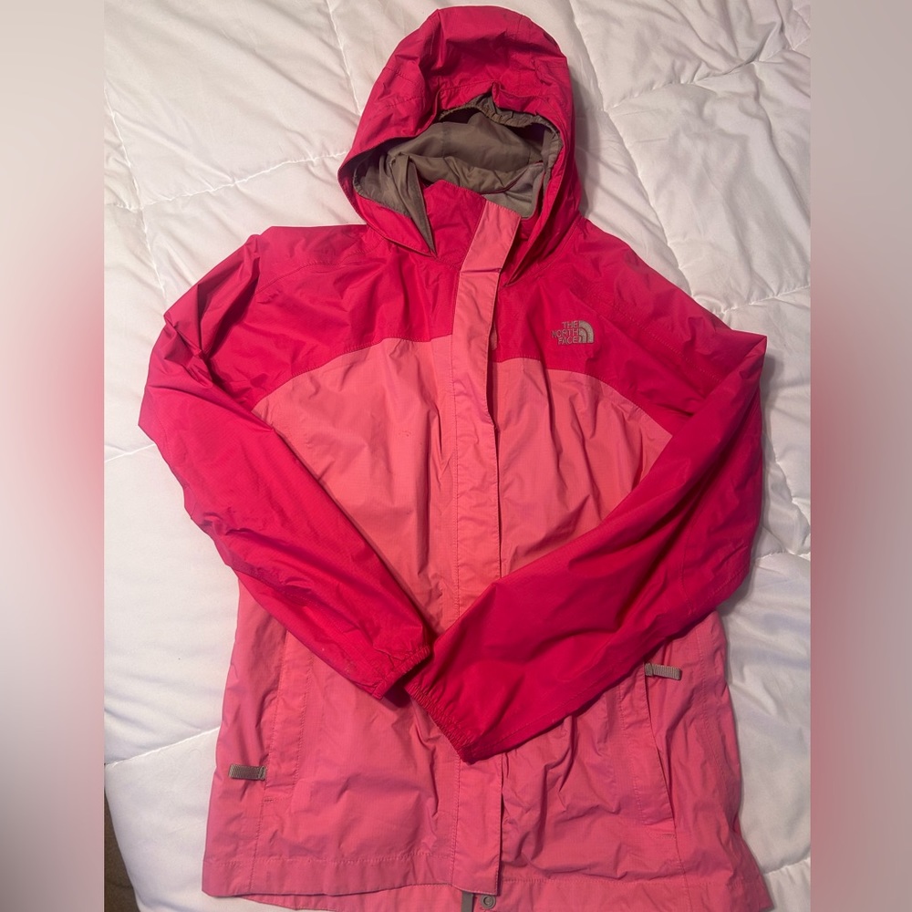 Girls XL Pink North Face Jacket